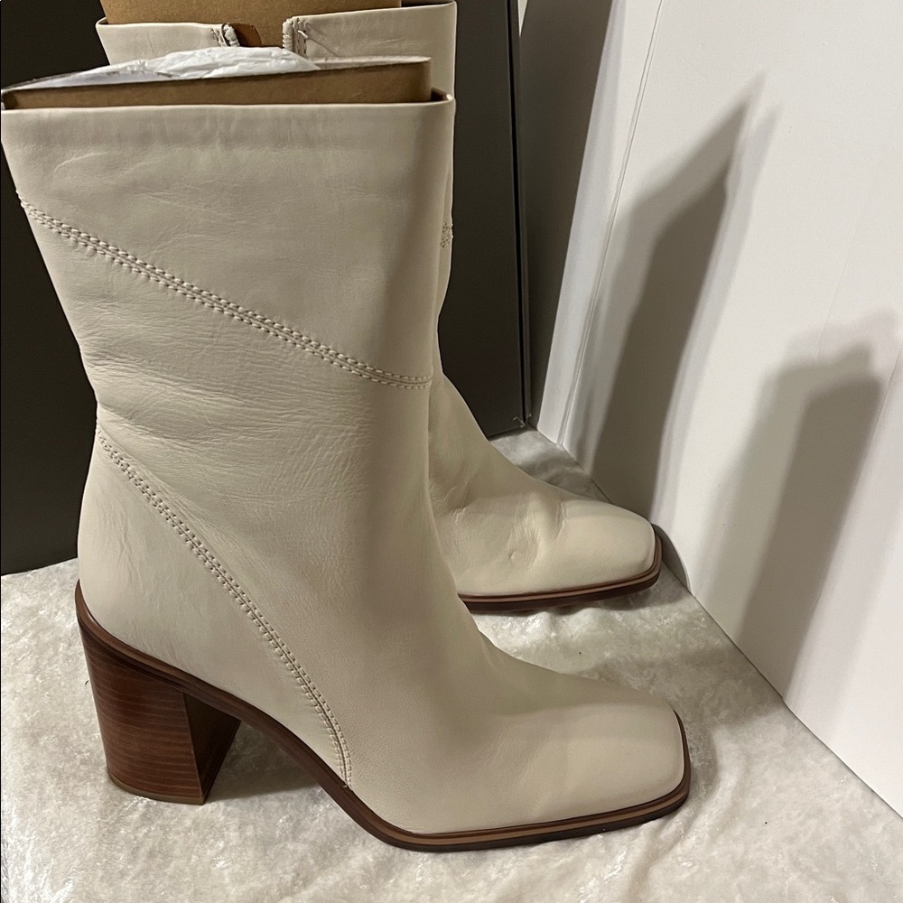 Franco Sarto Stevie shoes Boots ( leather) - Picture 7 of 11